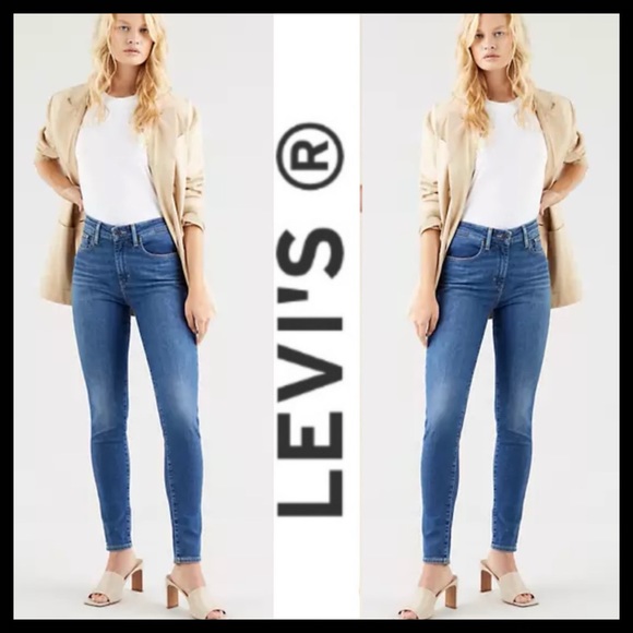 🎈SALE🎈⭐️HP ⭐️Levi’s 721 High Rise Skinny Jeans - Picture 2 of 12